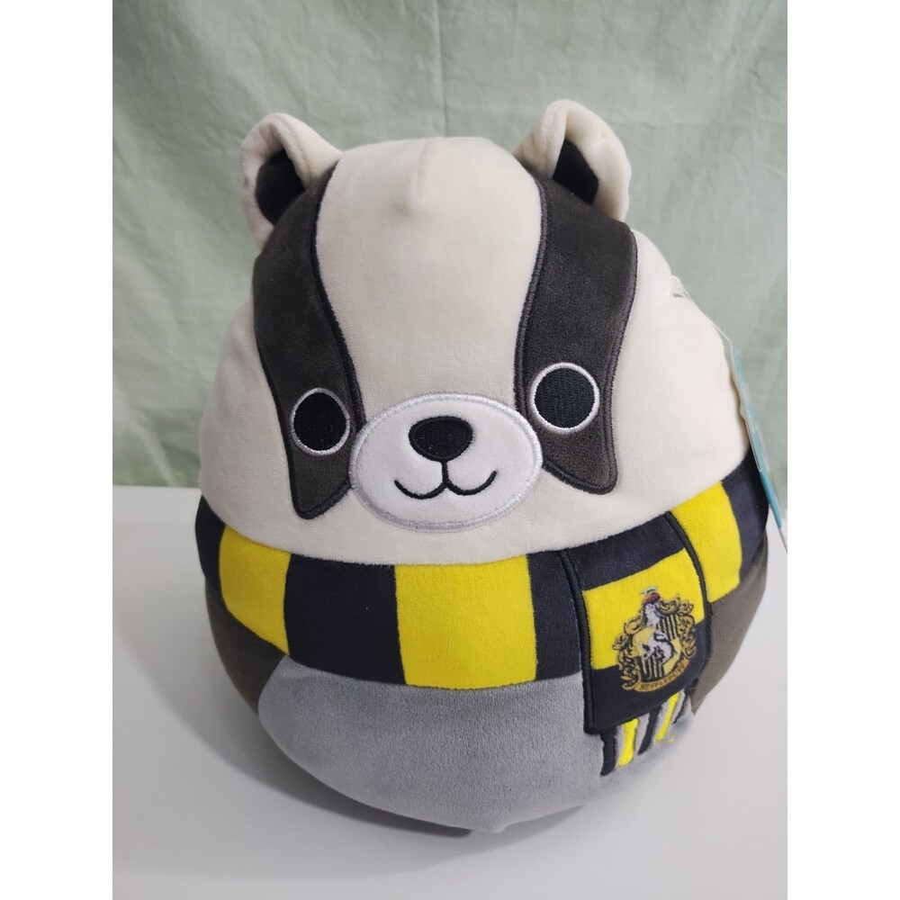 Hufflepuff Squishmallow Harry Potter Badger 10" Plush New with Tag